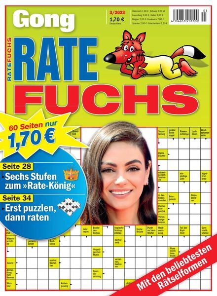 Gong Ratefuchs – Mai 2023 Cover