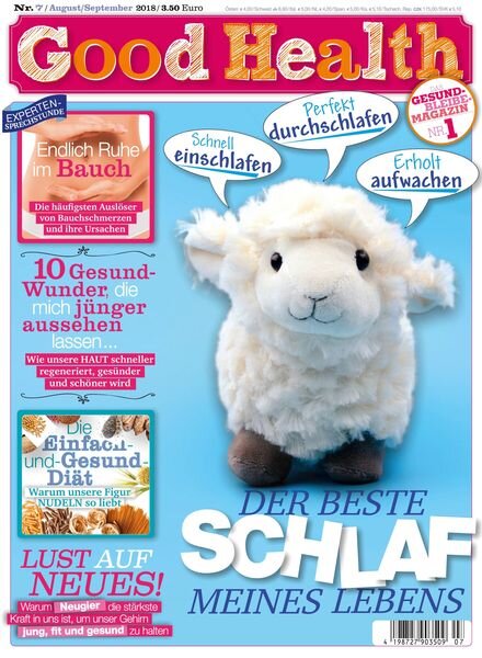 Good Health Germany – September 2018 Cover