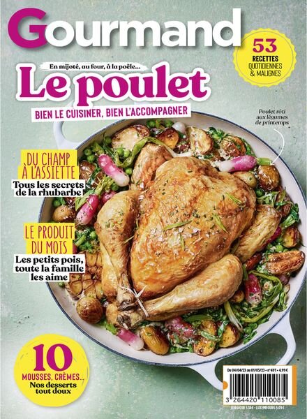 Gourmand – 30 mars 2023 Cover