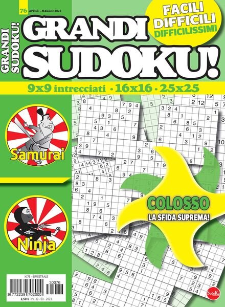Grandi Sudoku – aprile 2023 Cover