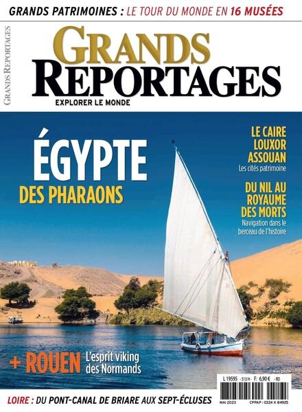 Grands Reportages – avril 2023 Cover