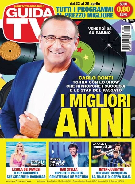 GuidaTV – 18 aprile 2023 Cover