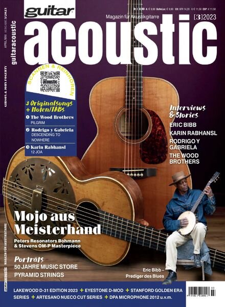Guitar Acoustic – April 2023 Cover