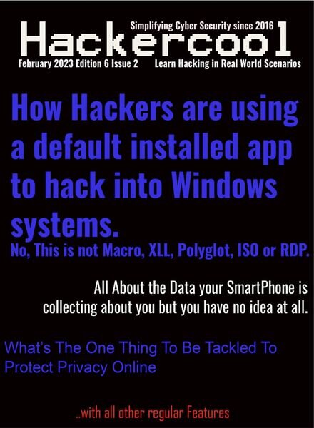 Hackercool – February 2023 Cover