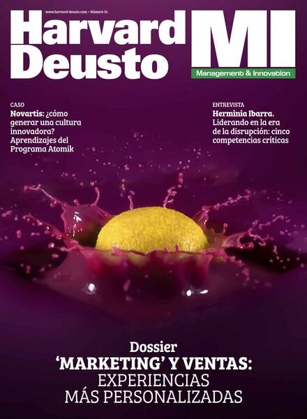 Harvard Deusto Management & Innovations – abril 2023 Cover