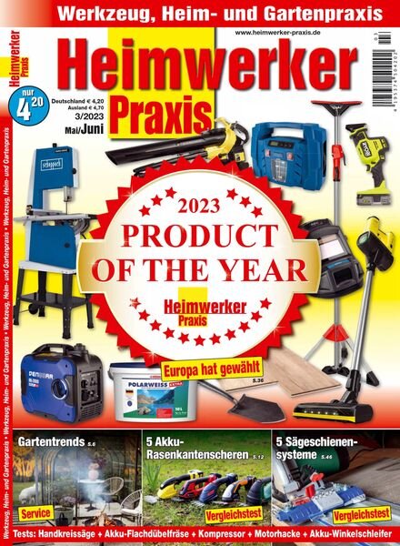 Heimwerker Praxis – April 2023 Cover
