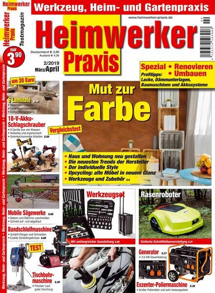 Heimwerker Praxis – Februar 2019 Cover