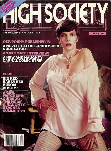 High Society – July 1979 Cover