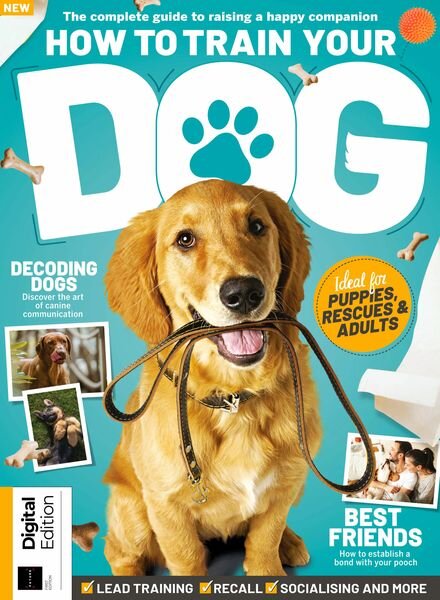 How to Train Your Dog – 1st Edition – April 2023 Cover