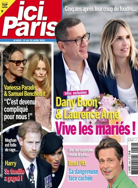 Ici Paris – 19 avril 2023 Cover