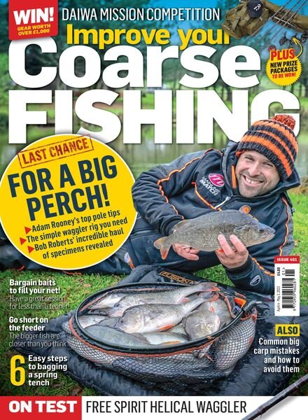 Improve Your Coarse Fishing – April 2023 Cover