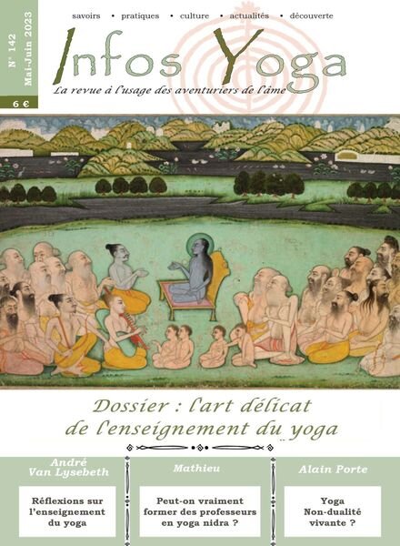 Infos Yoga – avril 2023 Cover