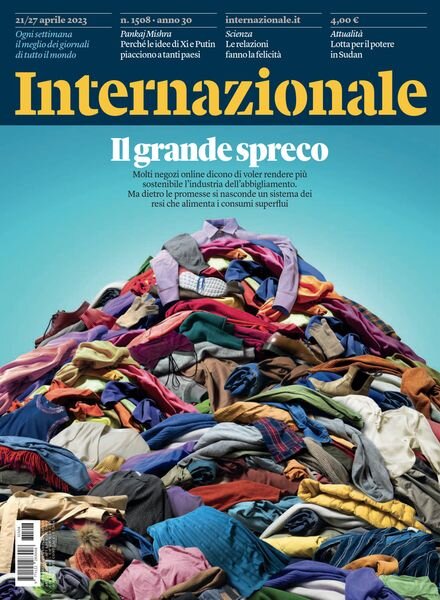 Internazionale – 21 Aprile 2023 Cover