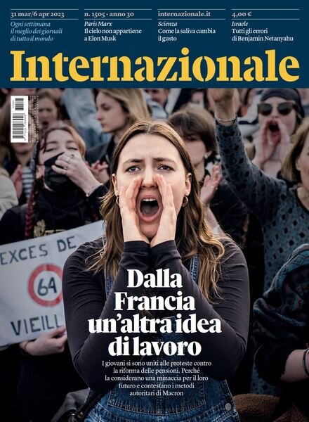 Internazionale – 31 Marzo 2023 Cover