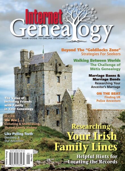 Internet Genealogy – April-May 2023 Cover