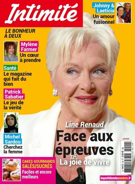 Intimite – 01 avril 2023 Cover