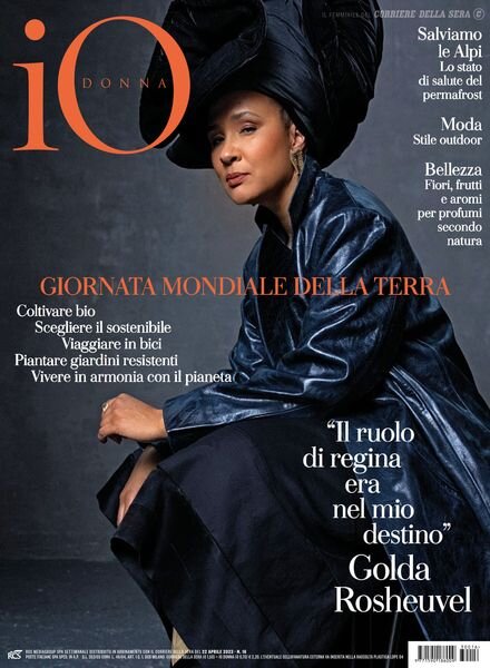 Io Donna del Corriere della Sera – 22 Aprile 2023 Cover