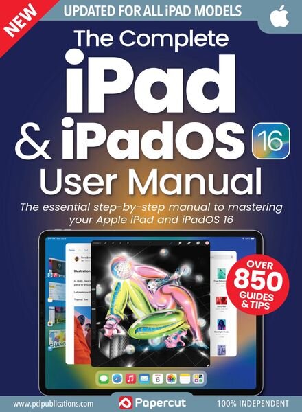 iPad & iPadOS 16 The Complete Manual – March 2023 Cover