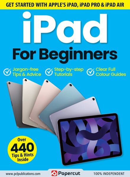iPad For Beginners – April 2023 Cover