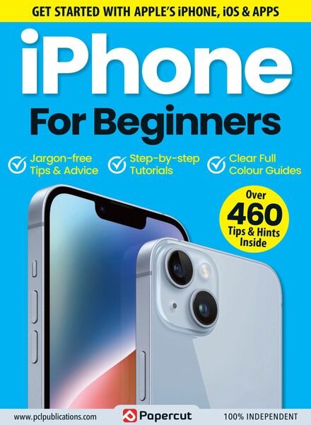 iPhone For Beginners – April 2023 Cover