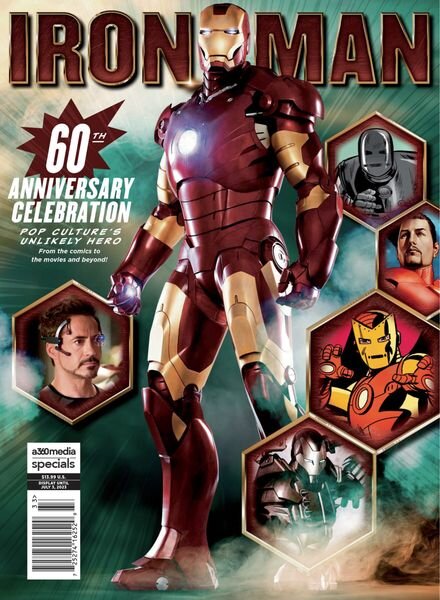 Iron Man 60th Anniversary Celebration – July 2023 Cover