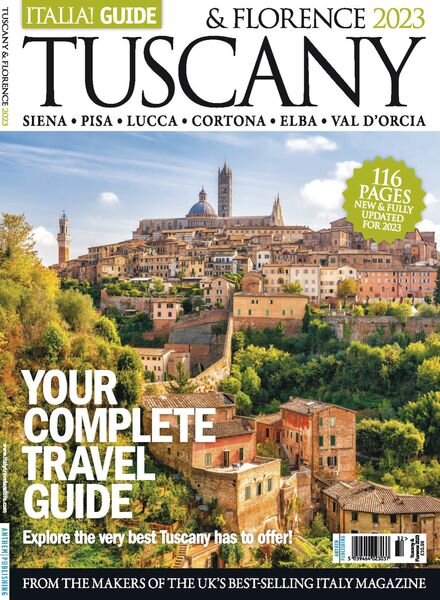 Italia! Magazine – Tuscany & Florence 2023 Cover