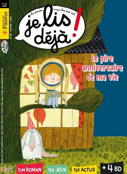 Je Lis Deja – avril 2023 Cover