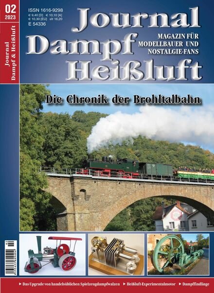 Journal Dampf & Heissluft – April 2023 Cover