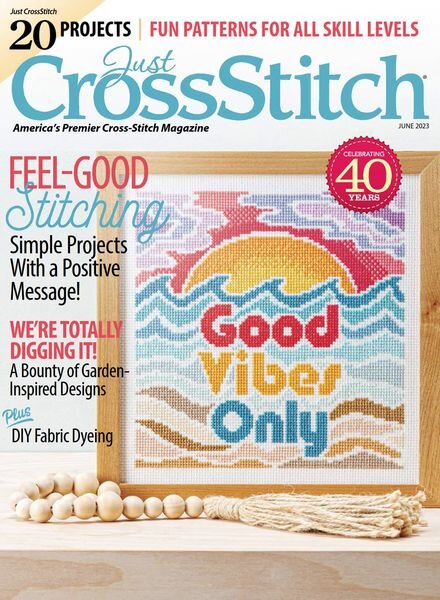 Just CrossStitch – June 2023 Cover