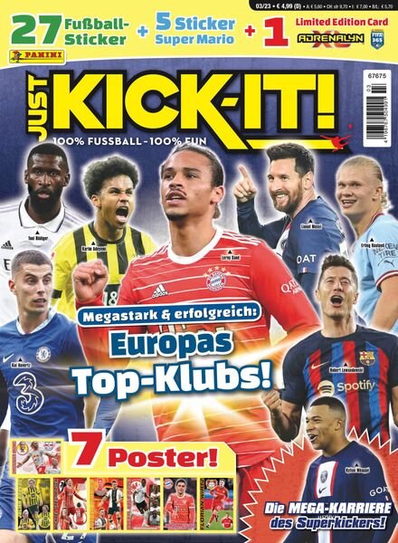 Just Kick-it! – April 2023 Cover