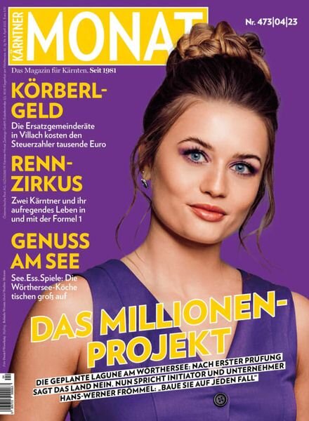 Karntner Monat – 31 Marz 2023 Cover