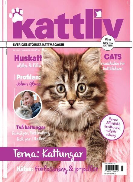 Kattliv – april 2023 Cover