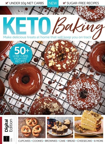 Keto Baking – April 2023 Cover