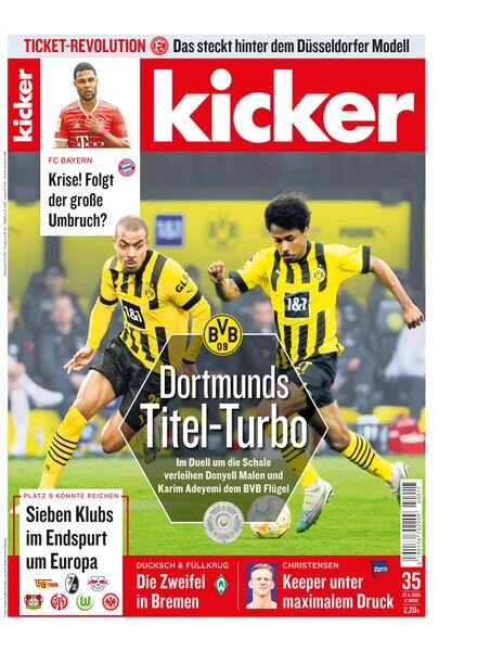 Kicker – 27 April 2023 Cover