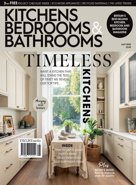 Kitchens Bedrooms & Bathrooms – April 2023 Cover