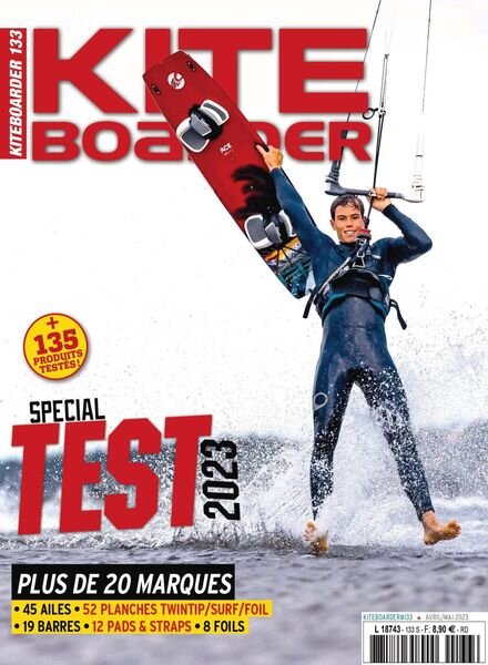 Kiteboarder – 01 avril 2023 Cover
