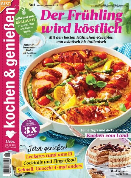 kochen & geniessen – Marz 2023 Cover