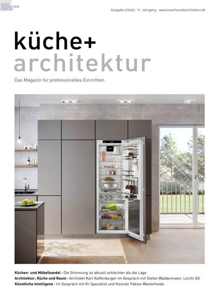 Kuche+Architektur – April 2023 Cover
