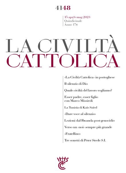 La Civilta Cattolica – 15 Aprile 2023 Cover