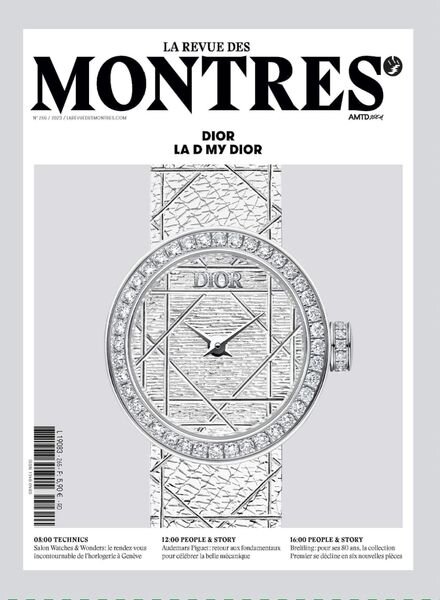 La revue des Montres – mars 2023 Cover