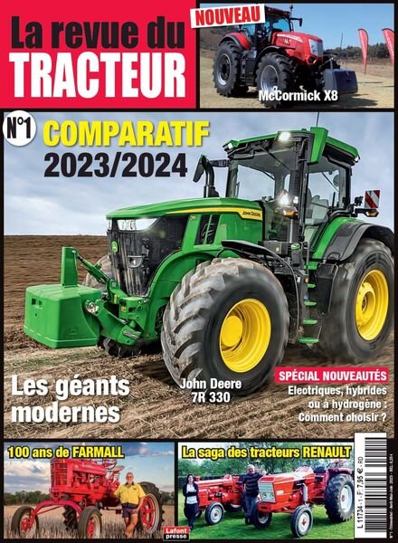 La Revue Du Tracteur – avril 2023 Cover