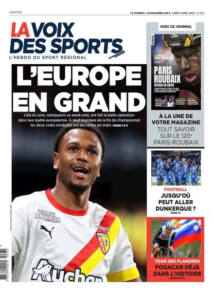 La Voix des Sports – 03 avril 2023 Cover