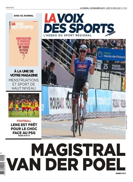 La Voix des Sports – 10 avril 2023 Cover