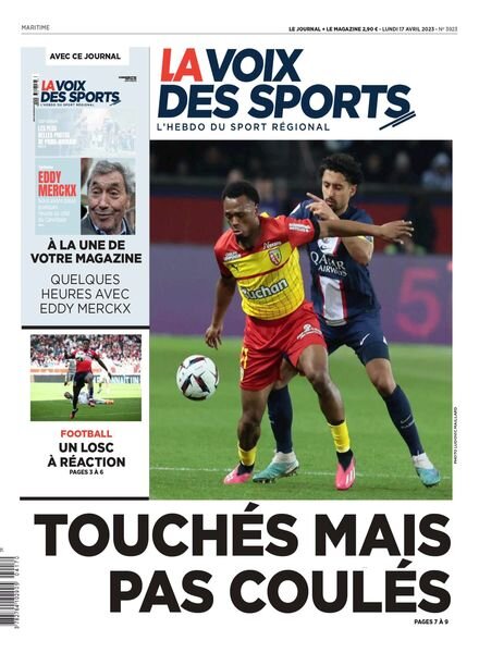 La Voix des Sports – 17 avril 2023 Cover