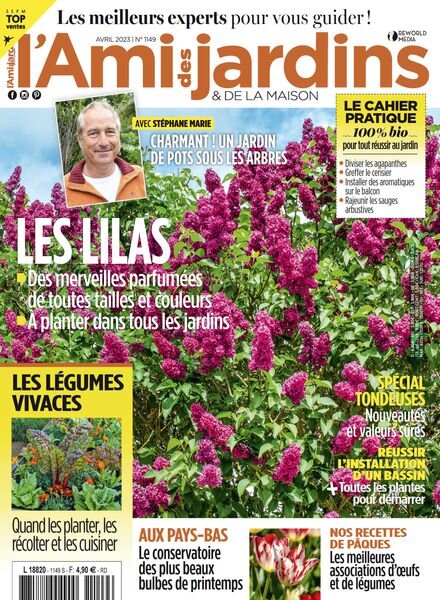 L’Ami des Jardins – mars 2023 Cover