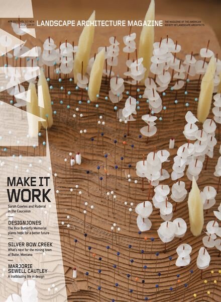 Landscape Architecture Magazine USA – April 2023 Cover