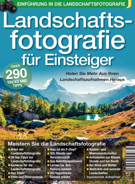 Landschaftsfotografie fur Einsteiger – April 2023 Cover