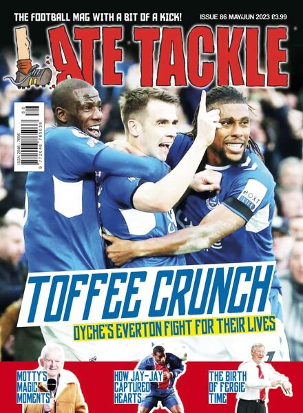 Late Tackle Football – April 2023 Cover