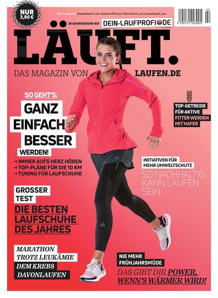 LaUFT Das Magazin von laufende – 08 Marz 2019 Cover