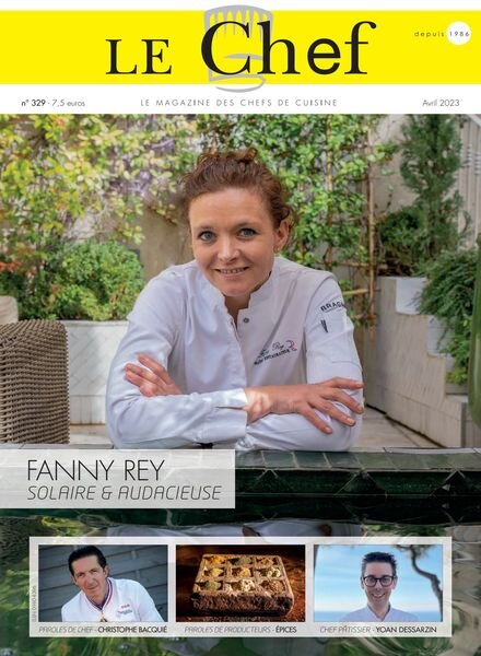 Le Chef – Avril 2023 Cover